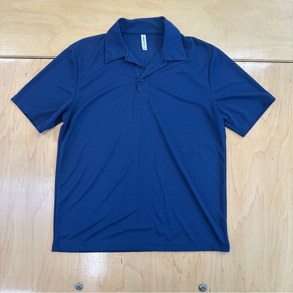 All Sport Men’s Performance Polo - Navy Blue - Large